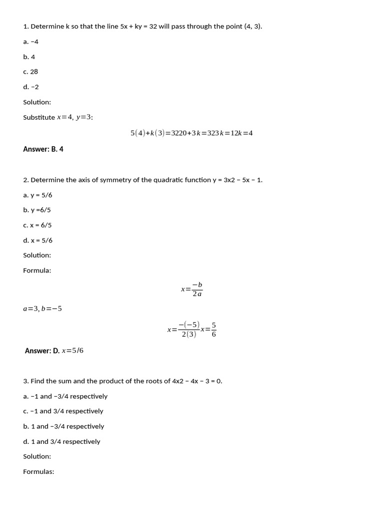 Basic Mathematics | PDF