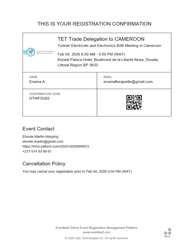 Confirmation | PDF