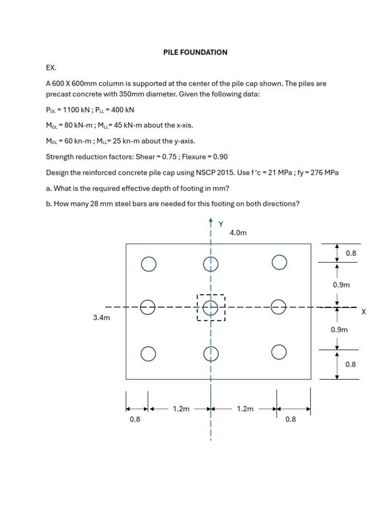 Plate No. 2 - Pile Foundation | PDF