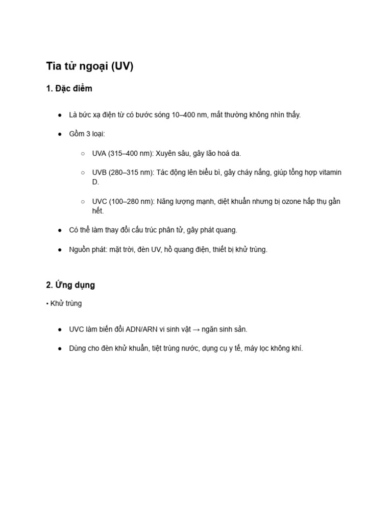 Tia T Ngo I (UV) | PDF