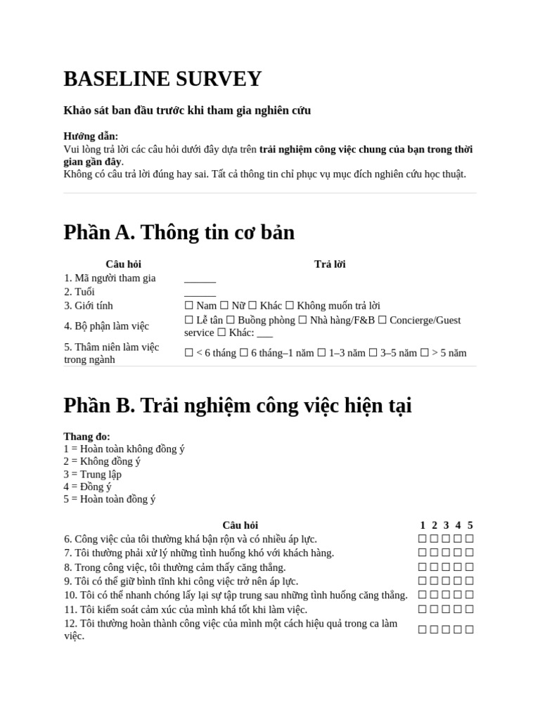 3.baseline Survey | PDF