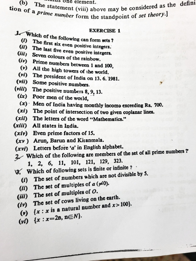Jana Mitra Class 10 SET THEORY | PDF | Mathematical Objects ...