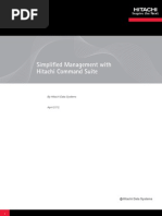 Simplified Management With Hitachi Command Suite Application Brief