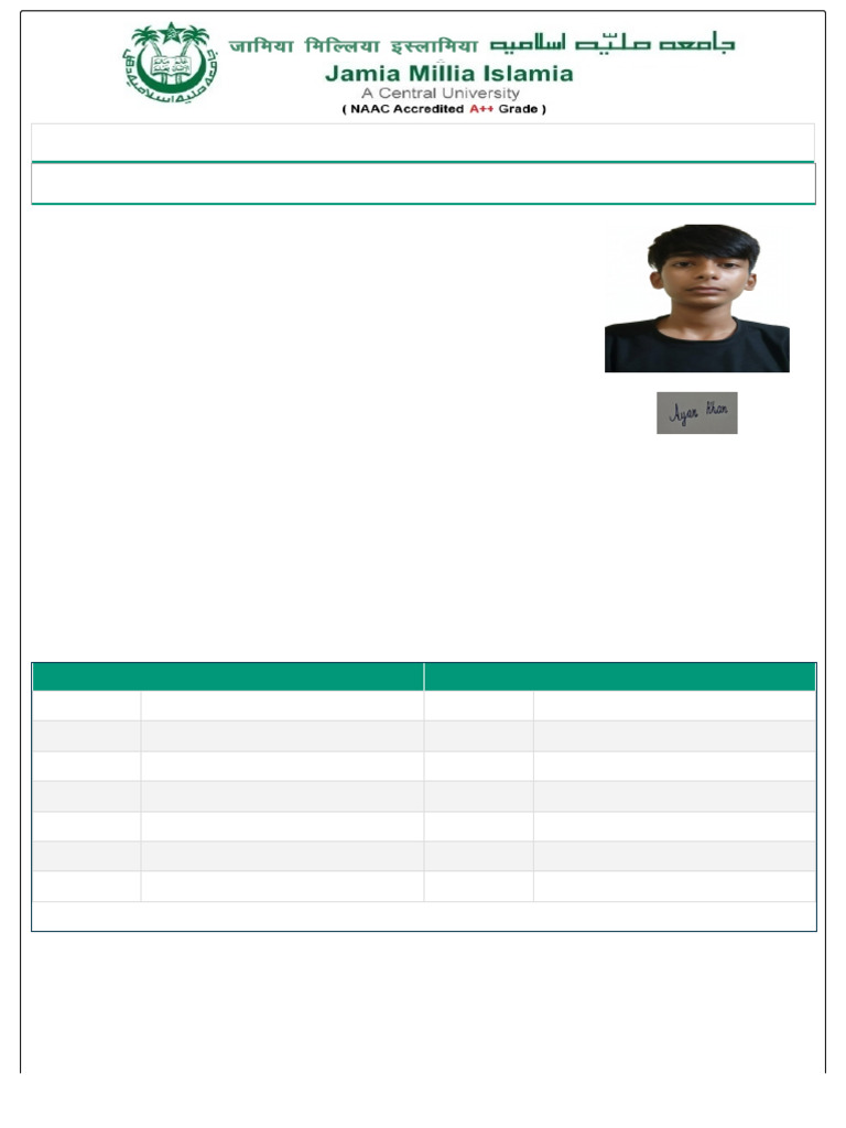 School Form | PDF