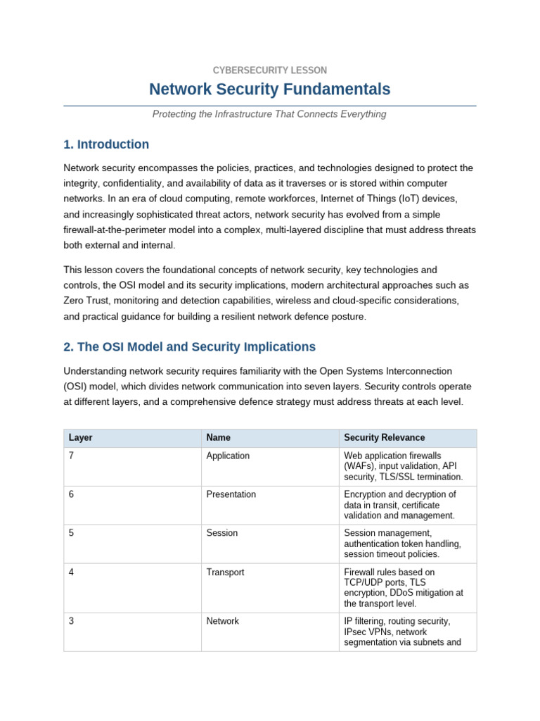 Lesson 04 Network Security | PDF | Virtual Private Network | Domain ...