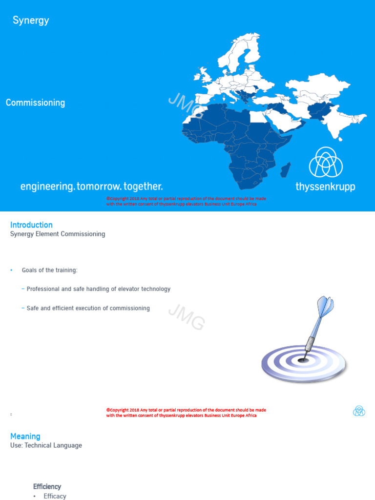1 - CMC4 - 2050 - Commissioning - en - TextMark | PDF | Elevator ...