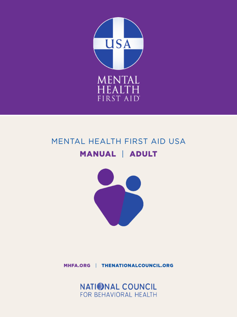 MHFA Manual | PDF | Mental Disorder | Mental Health