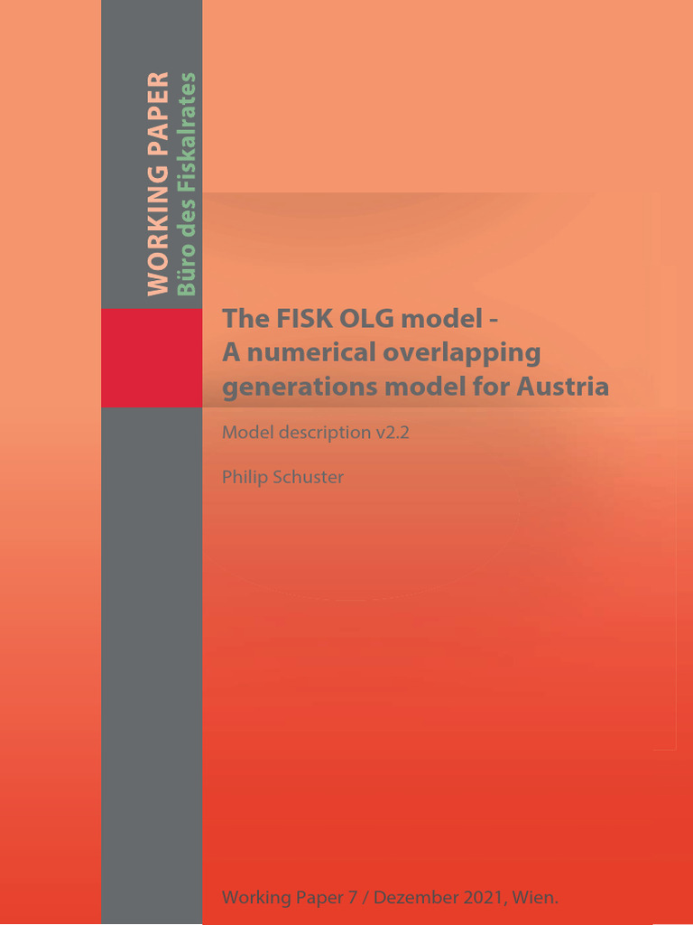 Fisk Olg Model | PDF | Labour Economics | Consumption (Economics)