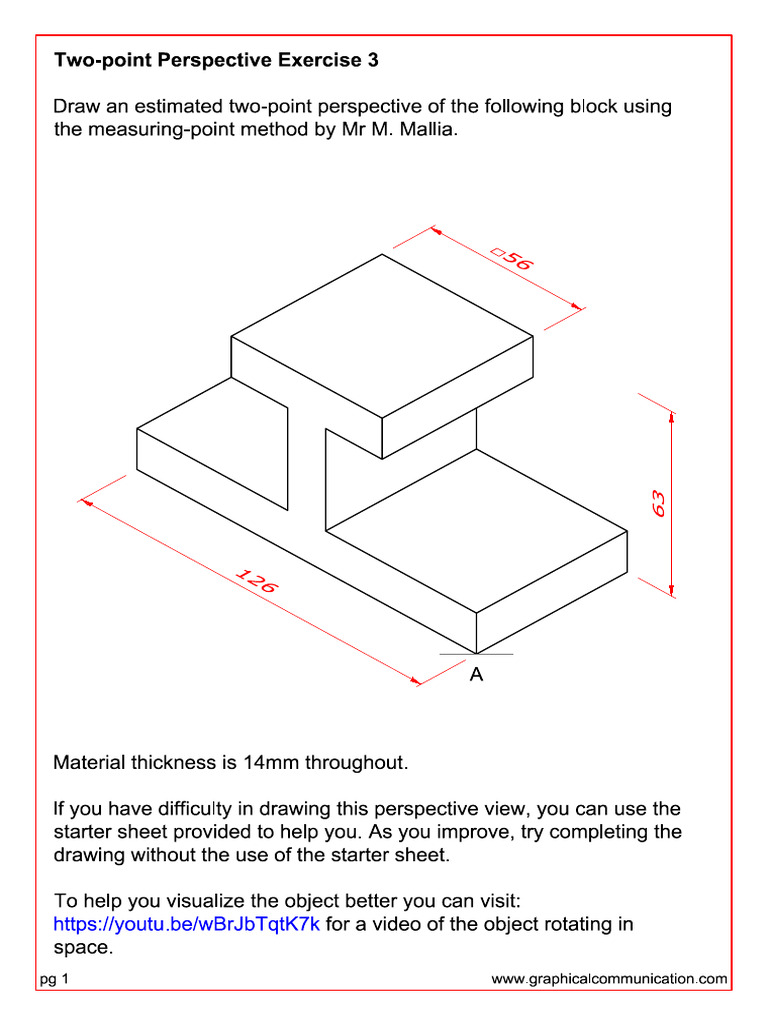 Perspective Block Ex 3 | PDF