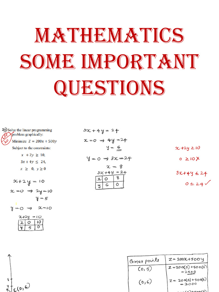 Pass Marks PDF Plustwo Maths 2026 | PDF