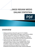 Fungsi Rekam Medis Dalam Statistika