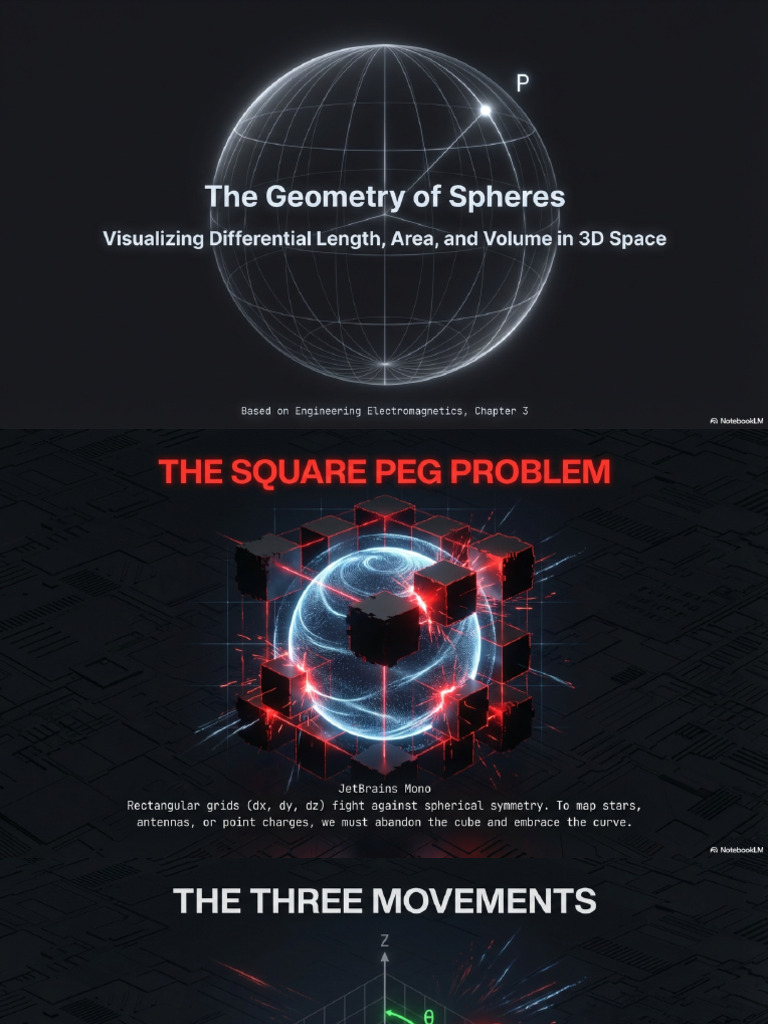 Spherical Coordinates Visualized | PDF