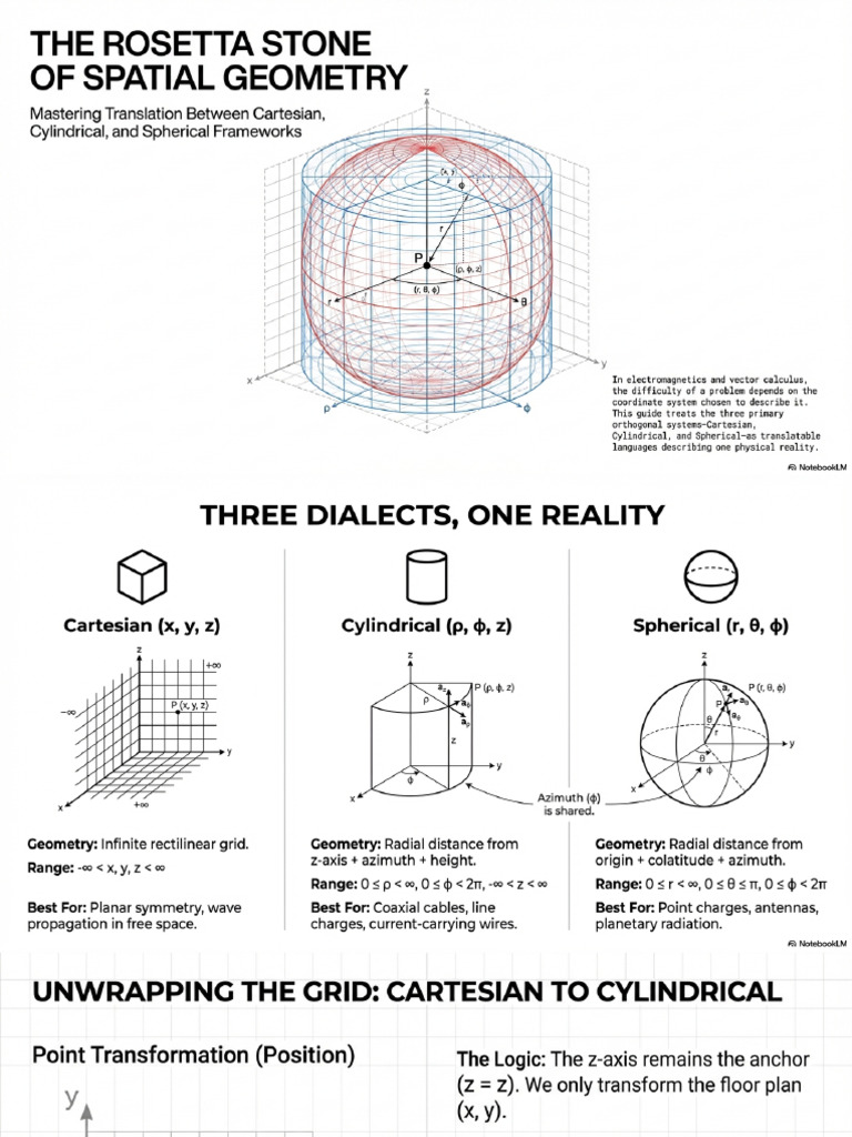 Coordinate Systems The Language of Space | PDF