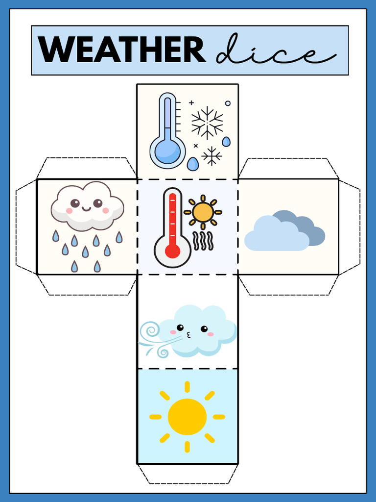 Weather Dice Cube | PDF