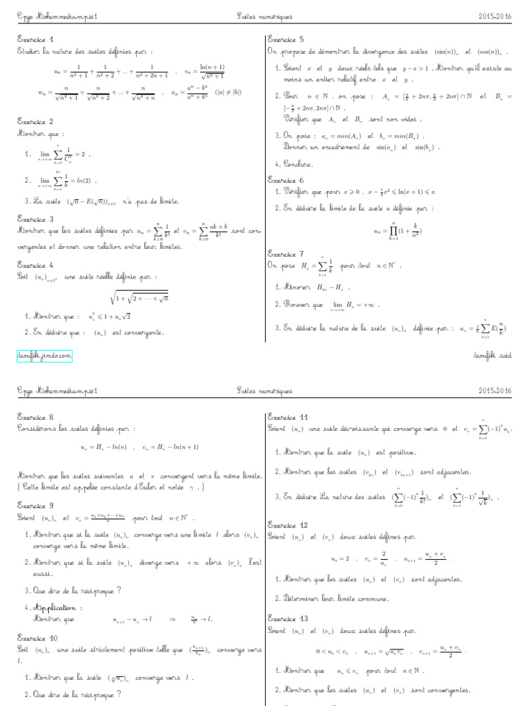TD 7 | PDF