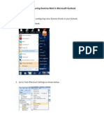 Configuring Outlook For LD