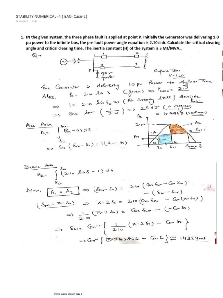 Numerical-4 EAC CASE 2 | PDF