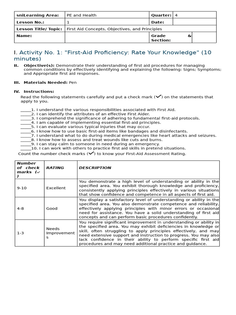 Activity 1 | PDF