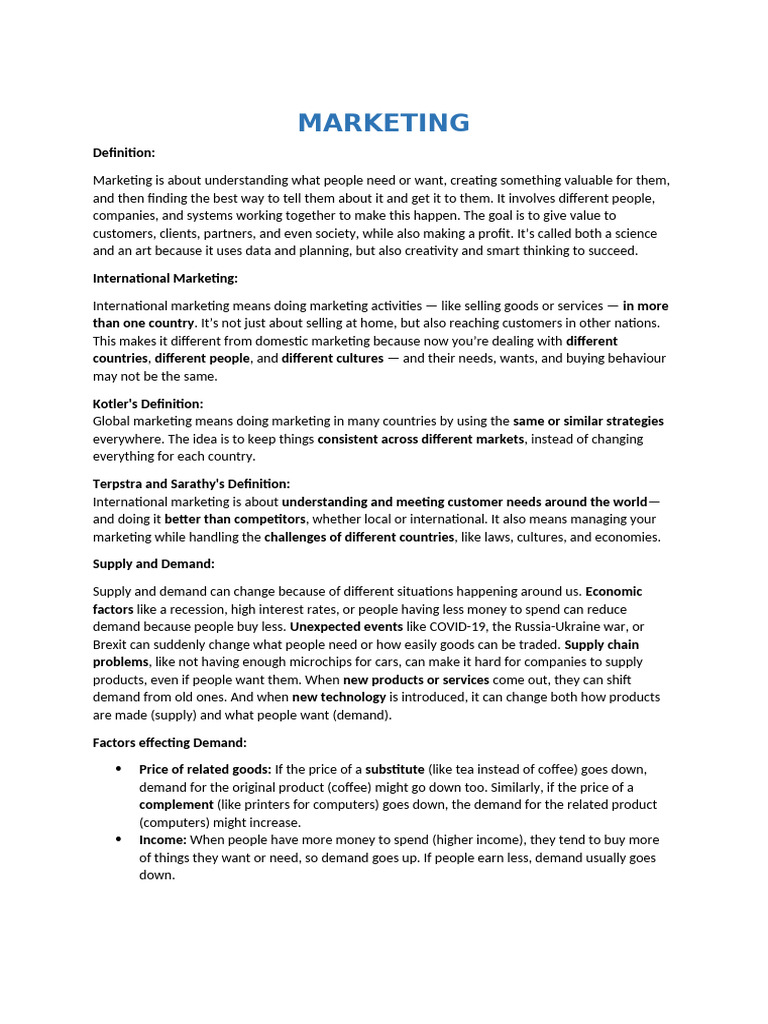 Chapter 3 IB Notes | PDF