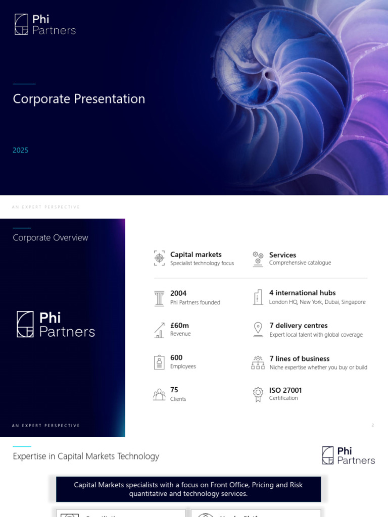Phi Partners - Company Presentation 2025 | PDF | Cloud Computing ...