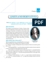 Limits and Derivatives