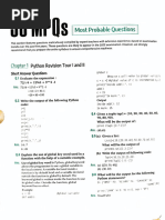 Class 12 ITF Formula Sheet | PDF