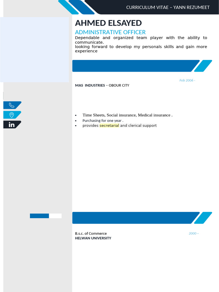 Ahmed CV | PDF