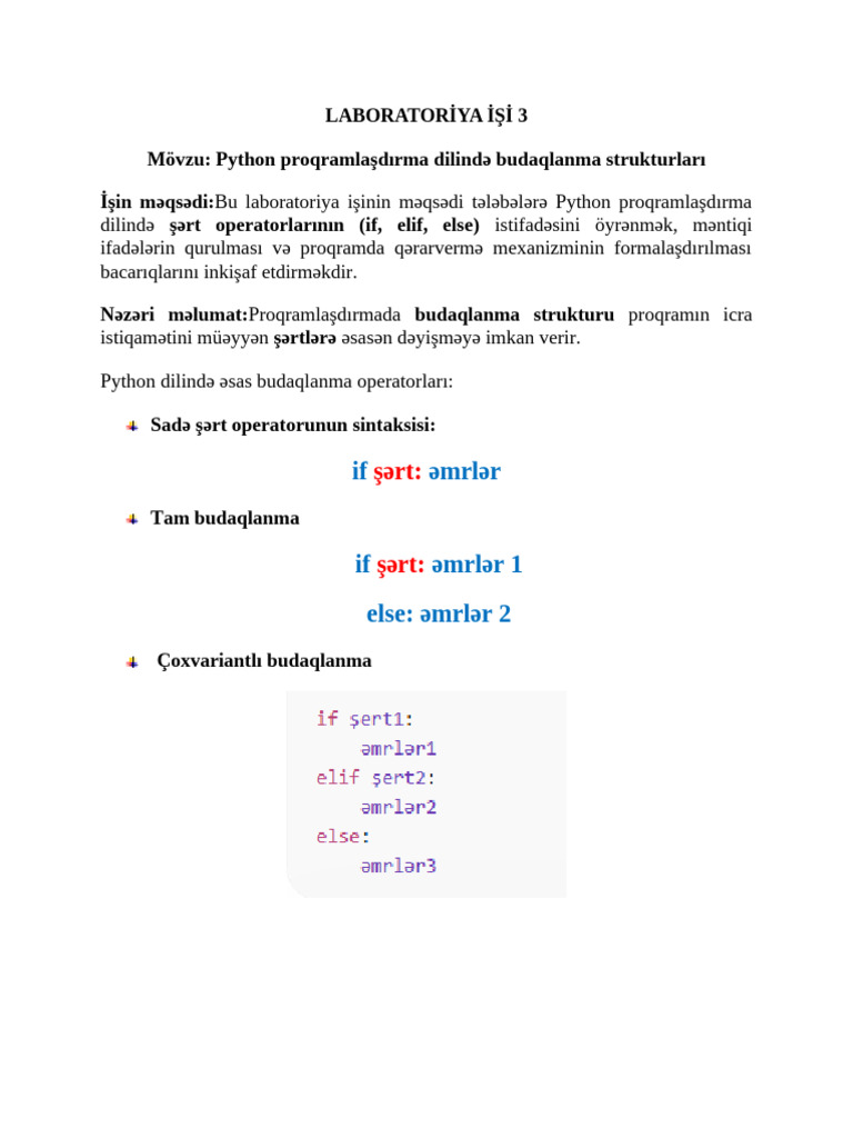 Pythonda Lab3 | PDF
