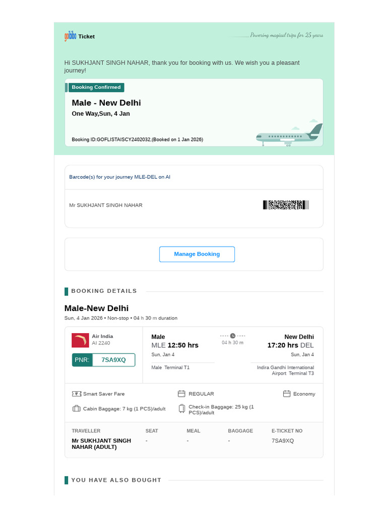 E Ticket | PDF | Identity Document | Travel Visa