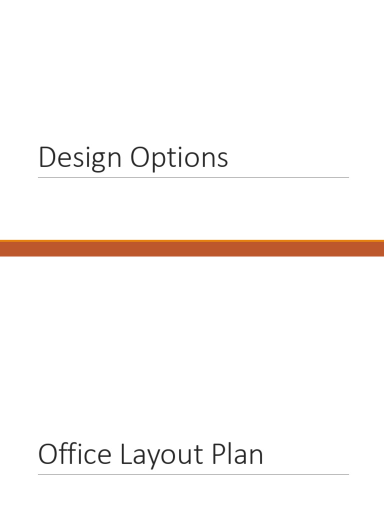 Design Options | PDF