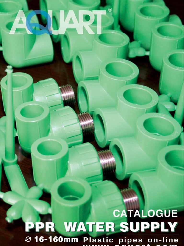 Catalogue PPR PIPES PDF Pipe (Fluid Conveyance) Plumbing