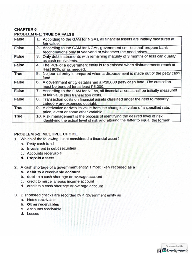 ACC 111 p2 Reviewer | PDF