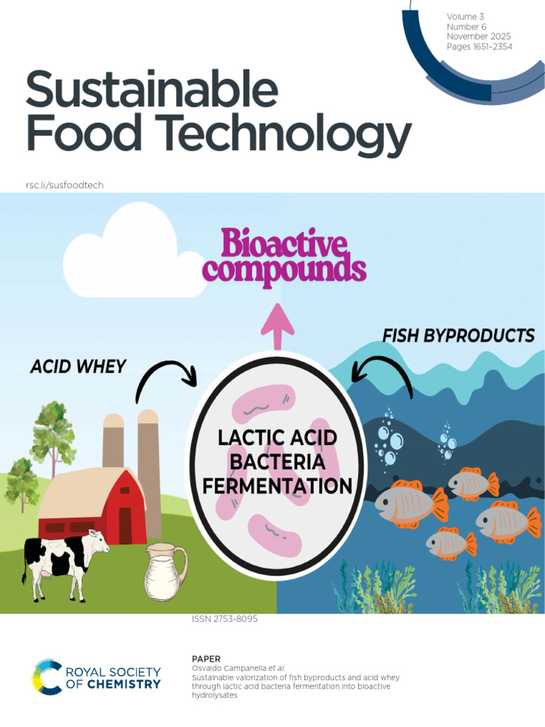Sustainable Valorization of Fish Byproducts and Acid Whey Through ...