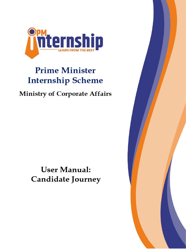 PM Internship Manual | PDF | Password | Complaint