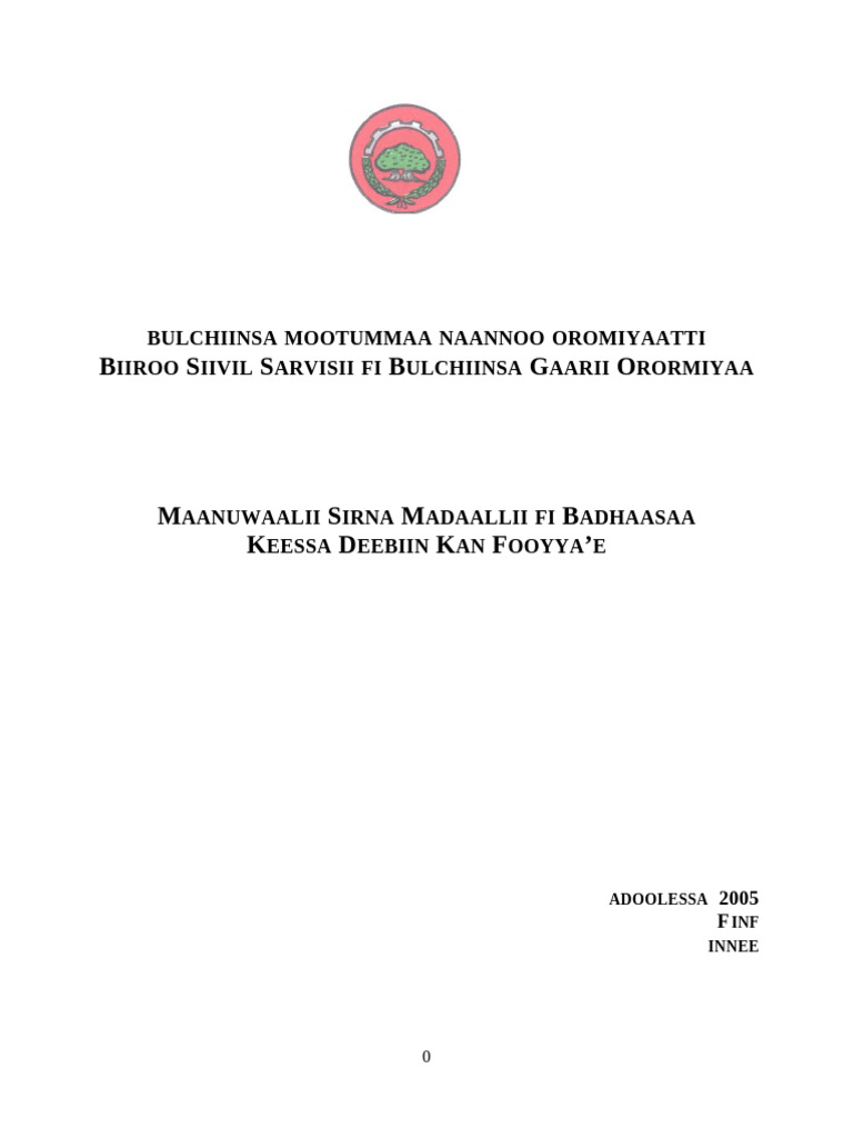 E&A Manual | PDF