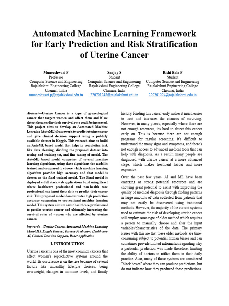 Ieee Conference Paper | PDF | Receiver Operating Characteristic ...