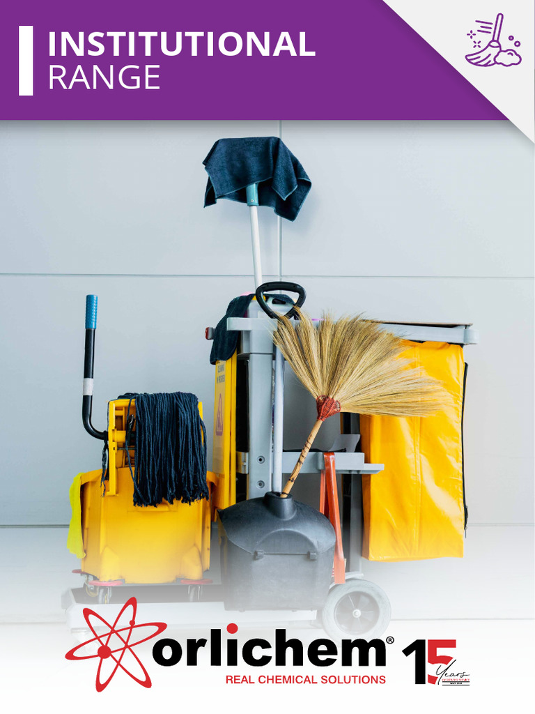 Orlichem Institutional Brochure 13feb2025 | PDF | Hygiene | Disinfectant