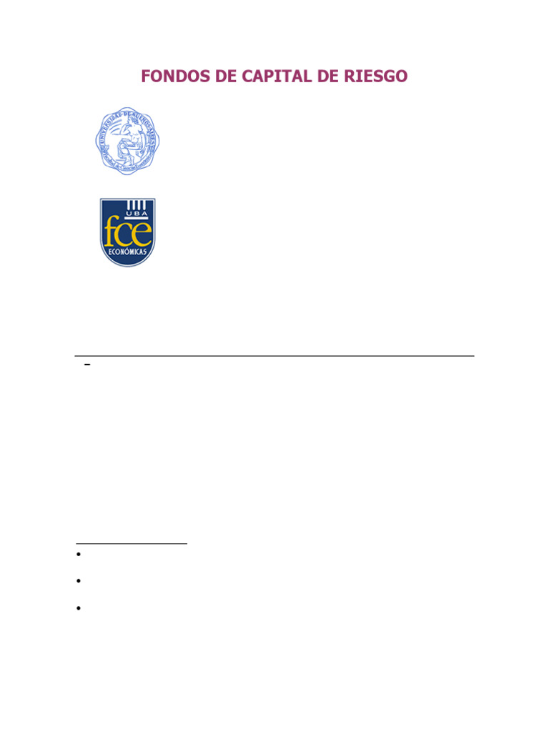19 - Fondos de Capital de Riesgo | PDF | Capital de riesgo | Finanzas ...