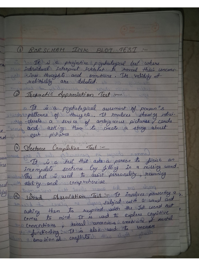 Psychology Notes Part 3 | PDF