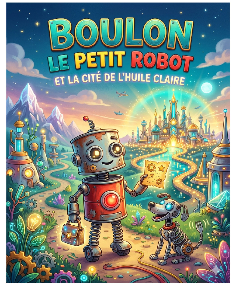 PETIT BOULON 4 - Boulon Le Petit Robot Et La Cité de L'huile Claire ...