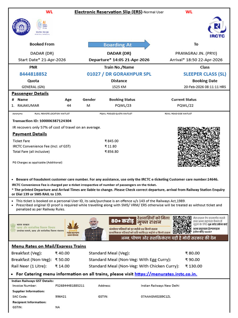 Ticket Raja | PDF