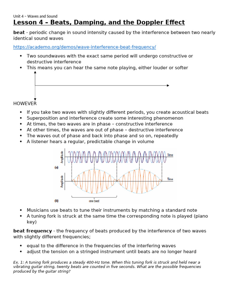 Lesson 4 Beats | PDF