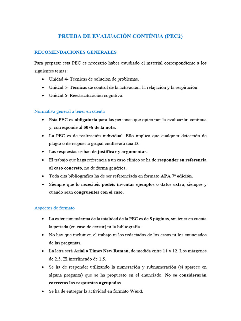 PEC2 | PDF