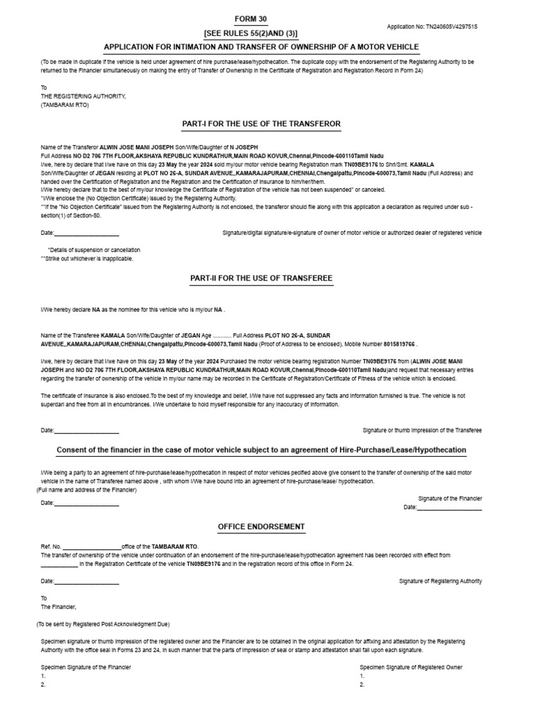 Form 30 | PDF