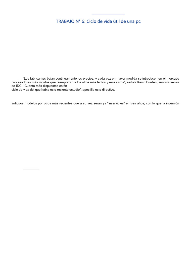 TP N°6 - Hardware IV - 6to C | PDF | Compatibles con PC Ibm ...