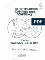 A - Third Internation Coal Fired Ships Conference - Cover and Index - London - November 17-18, 1982