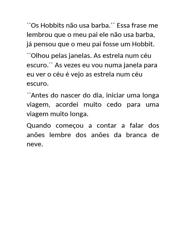 O Hobbit | PDF