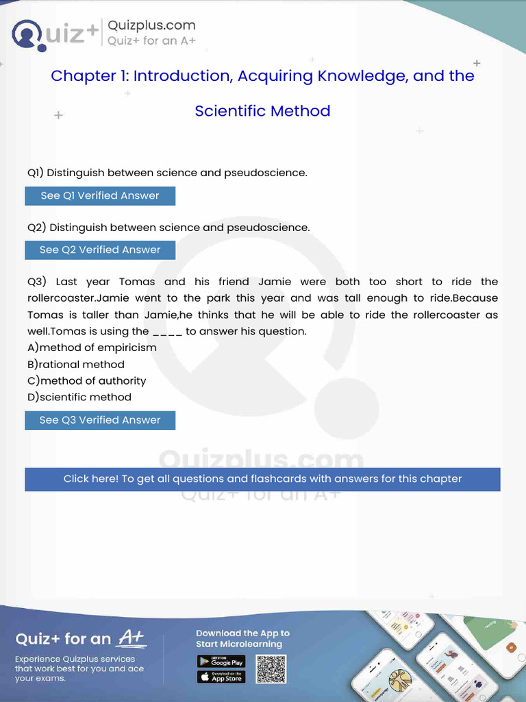 Distinguish Between Science and Pseudoscience | PDF | Validity ...
