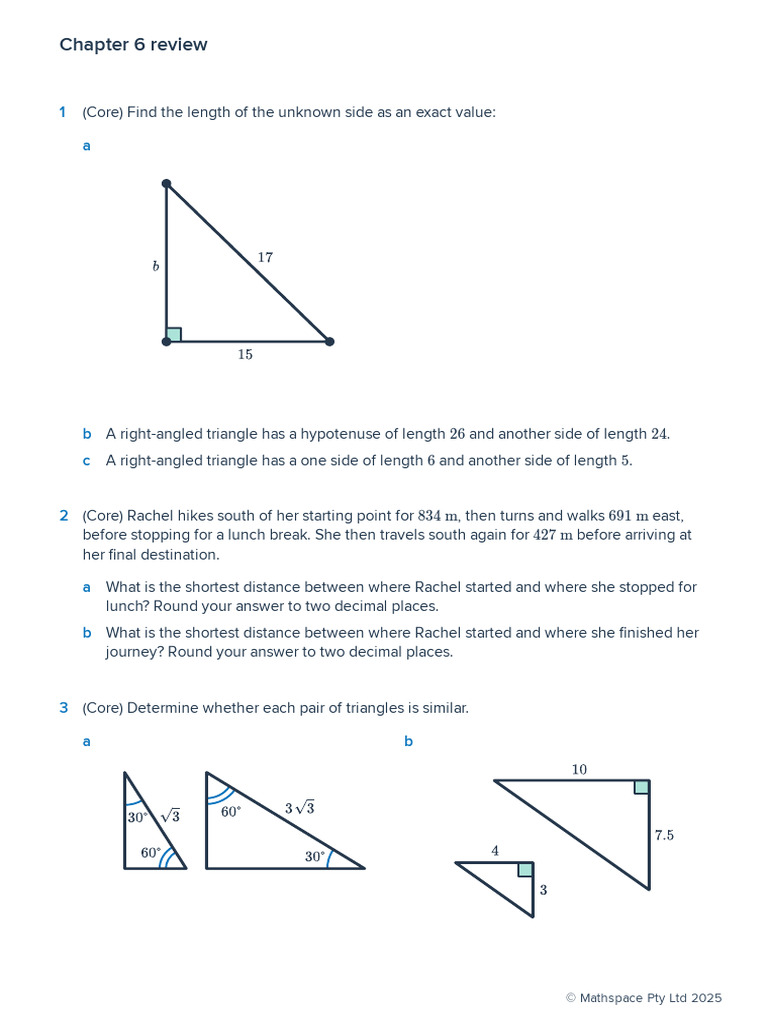 REVIEW - Trigonometry - Worksheet | PDF