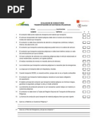 Evaluacion de Conductores Volqueta